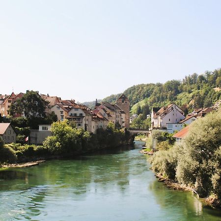 Business I Family Apartment I 1-4 Personen - Aare Blick, Nahe Altstadt I Beamer - 99" Leinwand I Terrassen Lounge Und Parkplatz Бругг Екстер'єр фото