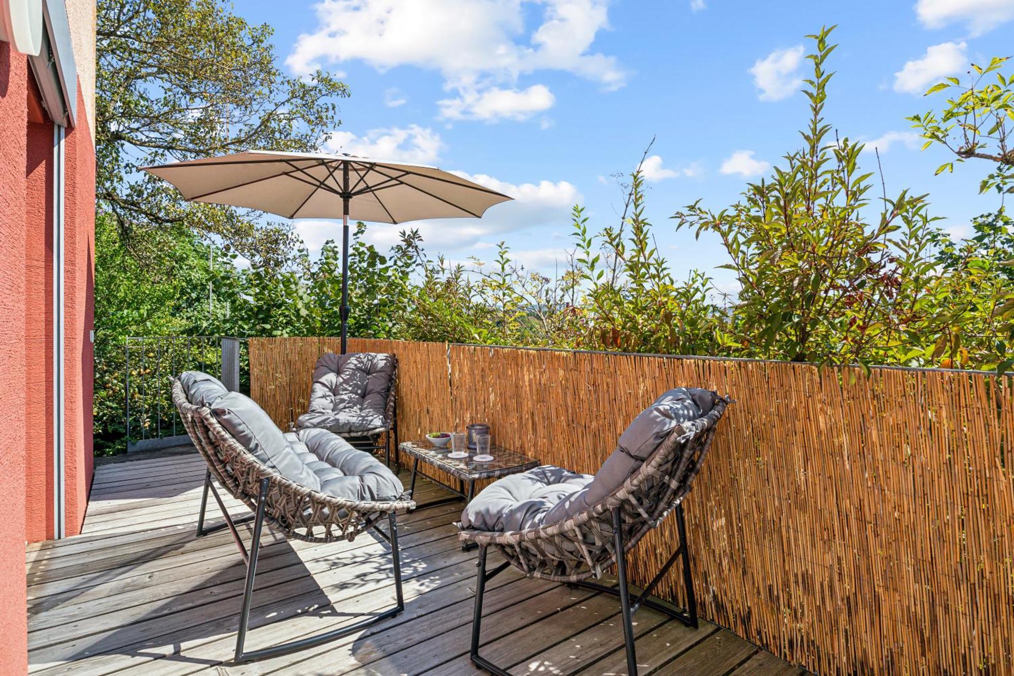 Business I Family Apartment I 1-4 Personen - Aare Blick, Nahe Altstadt I Beamer - 99" Leinwand I Terrassen Lounge Und Parkplatz Бругг Екстер'єр фото
